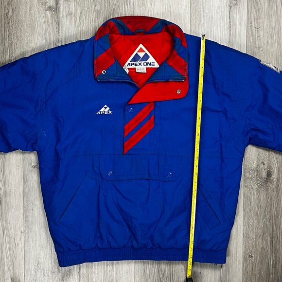 Apex One Vintage Created For The Professional Athlete Blue/Red Large Winter Ski - Picture 9 of 10